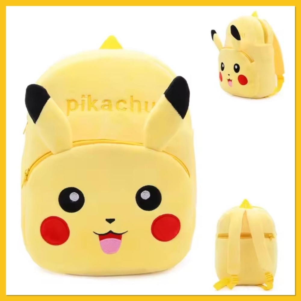 Yellow Pikachu Backpack - Picture 3 of 3